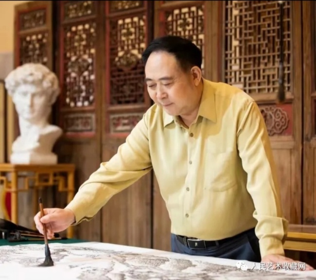 墨韵新途：康建华的艺术探索与成就(图1)